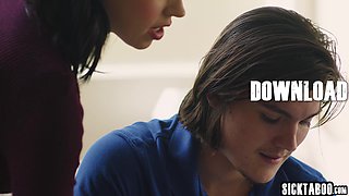 Naughty mommy teacher wanted to bang us