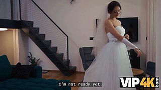 Vip4k. horny bride just eyed a rod for the first ever time