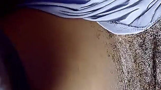 She's Cooking in the Kitchen, I Came Crease Her Body While She Eats