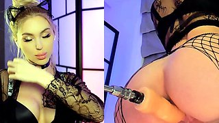 Blonde Dual Cam View by Her Fuck Machine