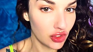 Big boobs milf masturbates with her dildo