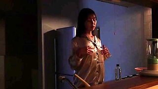 Kinky double japanese blowjob and hardcore fucking session