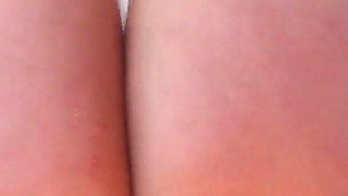 Teasing Flashing in Sexy Leggings