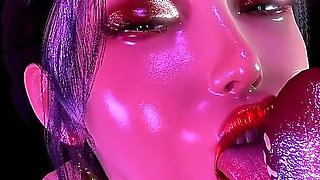 Deep Throat She’s Got Pixels and She Knows It - 3D Animation Hentai