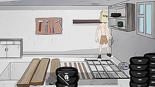 Car Toon In Fuckerman - Petrol Station