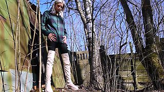 Euro amateur blonde pounded in public cab