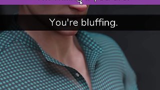 Big Boobs Prison Slut Gets Fucked by Big Cock Police Officer at Interrogation - 3D Hentai Porn Game - Taboo University - Part 8