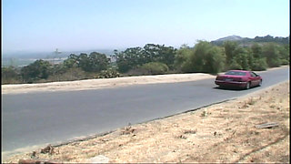 Outdoor horny group sex with a pick up slut