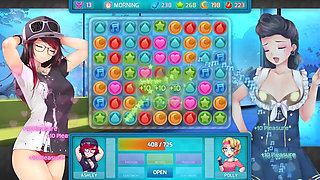 Huniepop 2 - Double Date - Part 11 Lesbian Hentai Art by Loveskysan