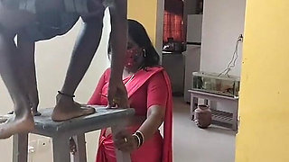 Fan Repair Boy Tricks the Lonely House Wife Into Sex