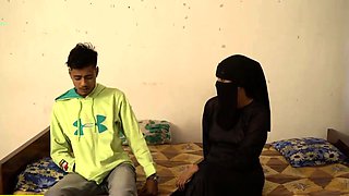 Innocent Muslim girl shared by Husband! Indian Sex