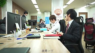 Akari Mitani In Beautiful Slutty Female Boss Loves Have Sex With Her Young Colleague. .2