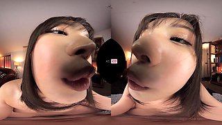Japanese naughty cutie VR porn