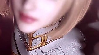 3D Cute Cosplay Slut Wearing Hot Lingerie Got Fucked so Hard