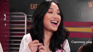 All Asian Lesbian Orgy