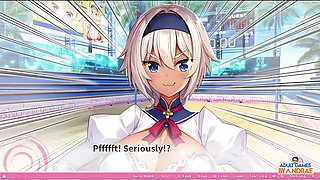 EP37-2: IMPREGNATING Nanako with a CREAMPIE - Oppai Ero App Academy
