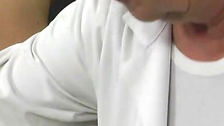 Mature Gyno - Mature Blonde Likes Pissing and Fucking Machine with Her Crazy Doc