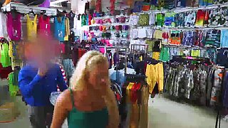 Officer Fitzwell searches Bambi Boton using his big cock