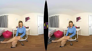 Home Work - Big Tits Schoolgirl Sex Striptease - Sexlikereal