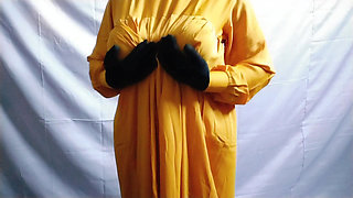 Indian beautiful hijabi Muslim couple thirsty for sex