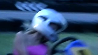 Busty amateur blonde banged in public outdoor