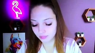 Blonde Teen Solo Masturbating On Webcam