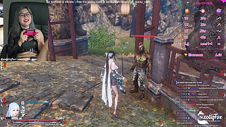 Genshin Impact but with Sex! Playing a Hentai Game with Lots of Double Penetration and Hardcore Fucking!