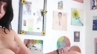 POV: Youre my cuckold boyfriend and youre see on me with another man on a video call