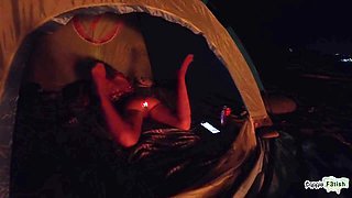 I Put Up To Wake Her Up With Cock Hits /public Beach In A Tent - Verified Amateurs