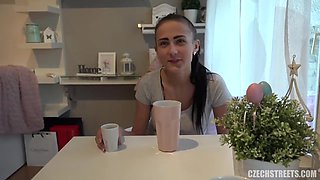 Czech Streets e100 Big-Titted 18 years old amateurs Denisa