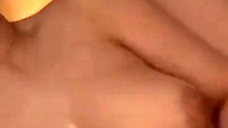 Shimmering Pink Lingerie That Can’t Hide Her Tempting Curves