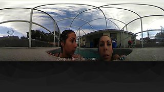 Giantess Pool: Big Tits, Big Ass  Pov Porn