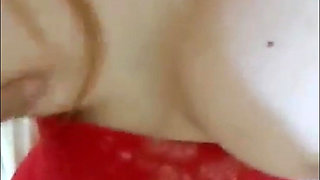 POV Latina Riding Hard on Chair While Moaning Loud