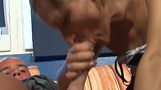 Blondie From Germany Got Pounded Before Throating It