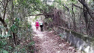 It Was a Simple Walk on a Trail with My Stepsister and a Stranger Appeared