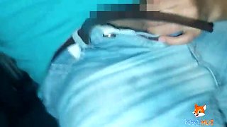 Hotwife Fucks Uber Driver After Party - Latina Slut Blowjob & Pussy Fucking in Taxi