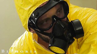 Biphoria featuring Wolf Hudson and Michael DelRay's double blowjob xxx