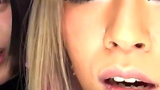 Risa and Yua Nanami Humiliate You with Saliva-drenched Tongues and Smoky Breath. a Filthy POV Punishment Dripping with Spit