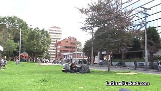 POINT-OF-VIEW having intercourse beautiful Hispanic amateur sex on home video