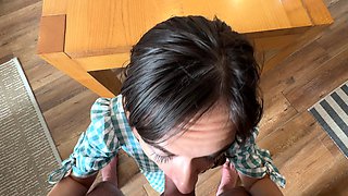 The Obedient Maid Slave Asked to Leave but Her Lord Refused Until He Fucked Her