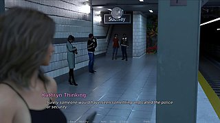 The East Block Construction Worker Pull His Dick Out To The Hot Girl In The Metro Episode 16