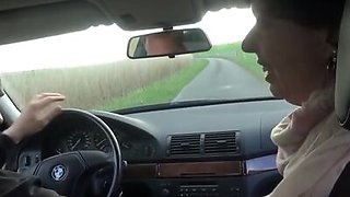 Teen boy pick up old woman by car and fuck - sexy-noemi german