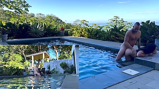 Outdoors ANAL and Blowjob in Costa Rica