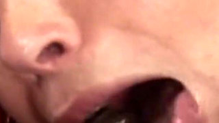 Whore can't get enough of his large black cock fucking her balls deep