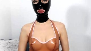 Amateur blondie solo anal masturbation