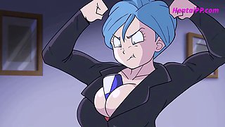 Bulma in some uncensored hentai action