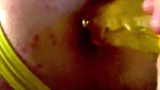 Deep Double Penetration in Thong