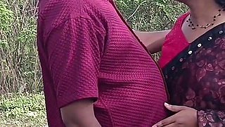 Desi Wife Cheating on Husband in Jungle in Full Nude Doggy Style Postion