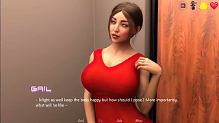 Step Sister with Office Employee