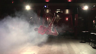 Suspended MILF in Erotic Bondage: Intense BDSM Suspension and Thrill